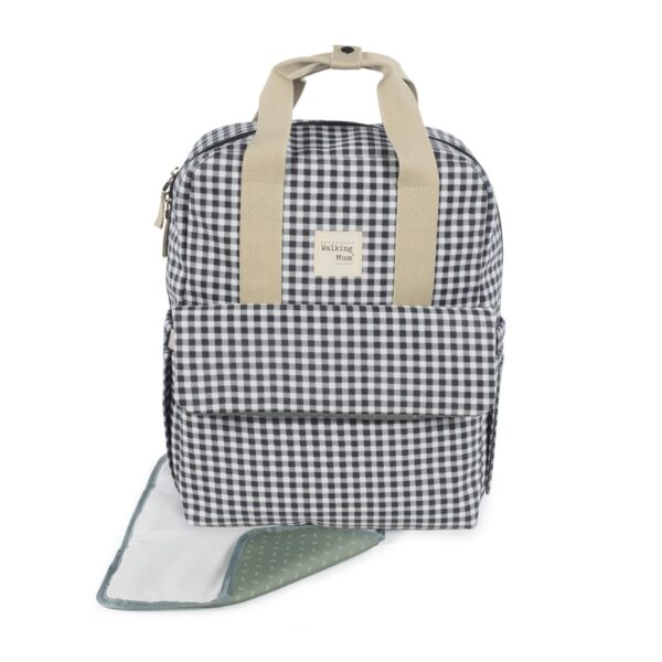 Mochila I love vichy negro