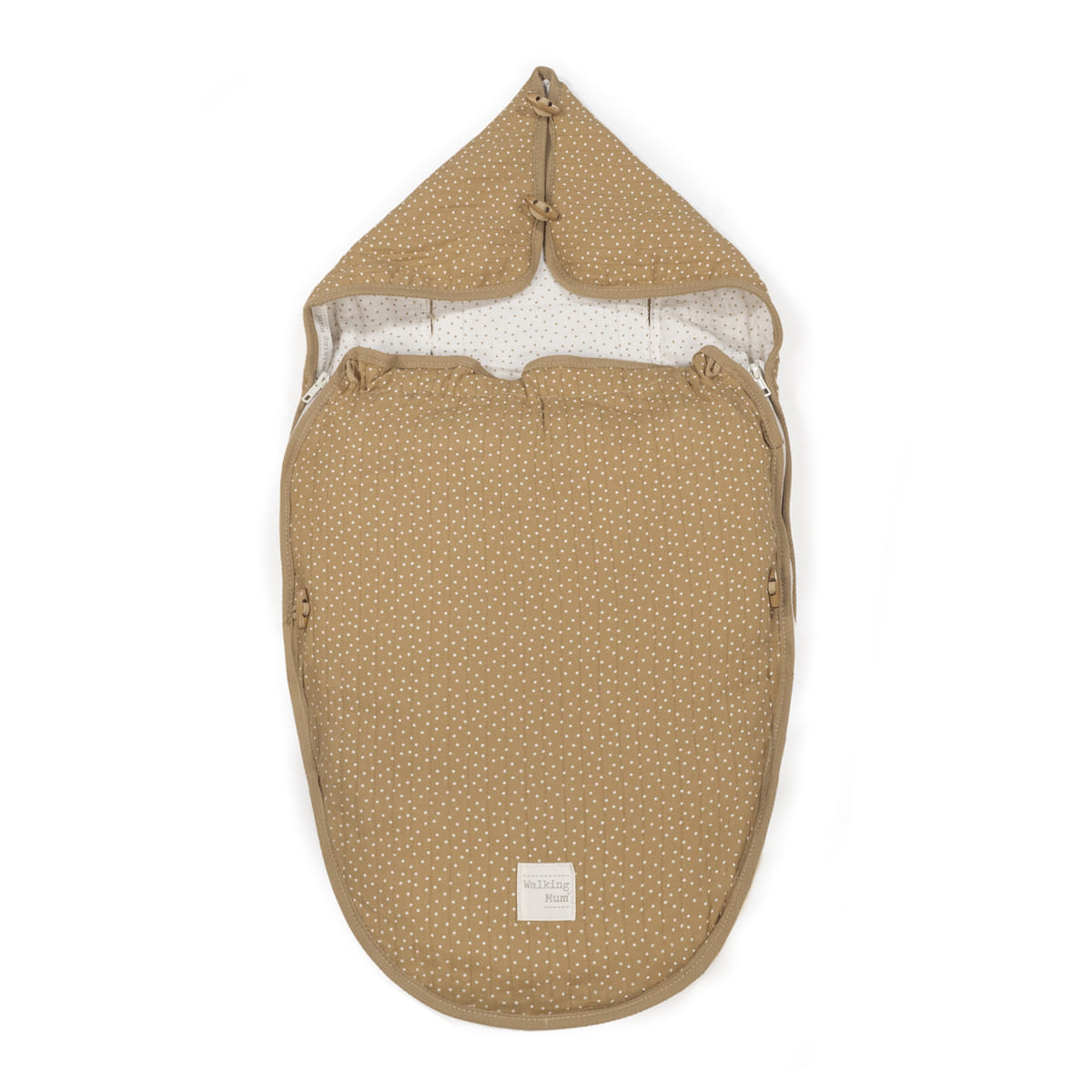 SACO CUCO 2 EN 1 ENTRETIEMPO TOPITO POPPY CANELA Walkingmum