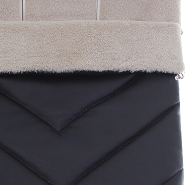 Saco Silla Olimpia  Polipiel negro uzturre - Imagen 3