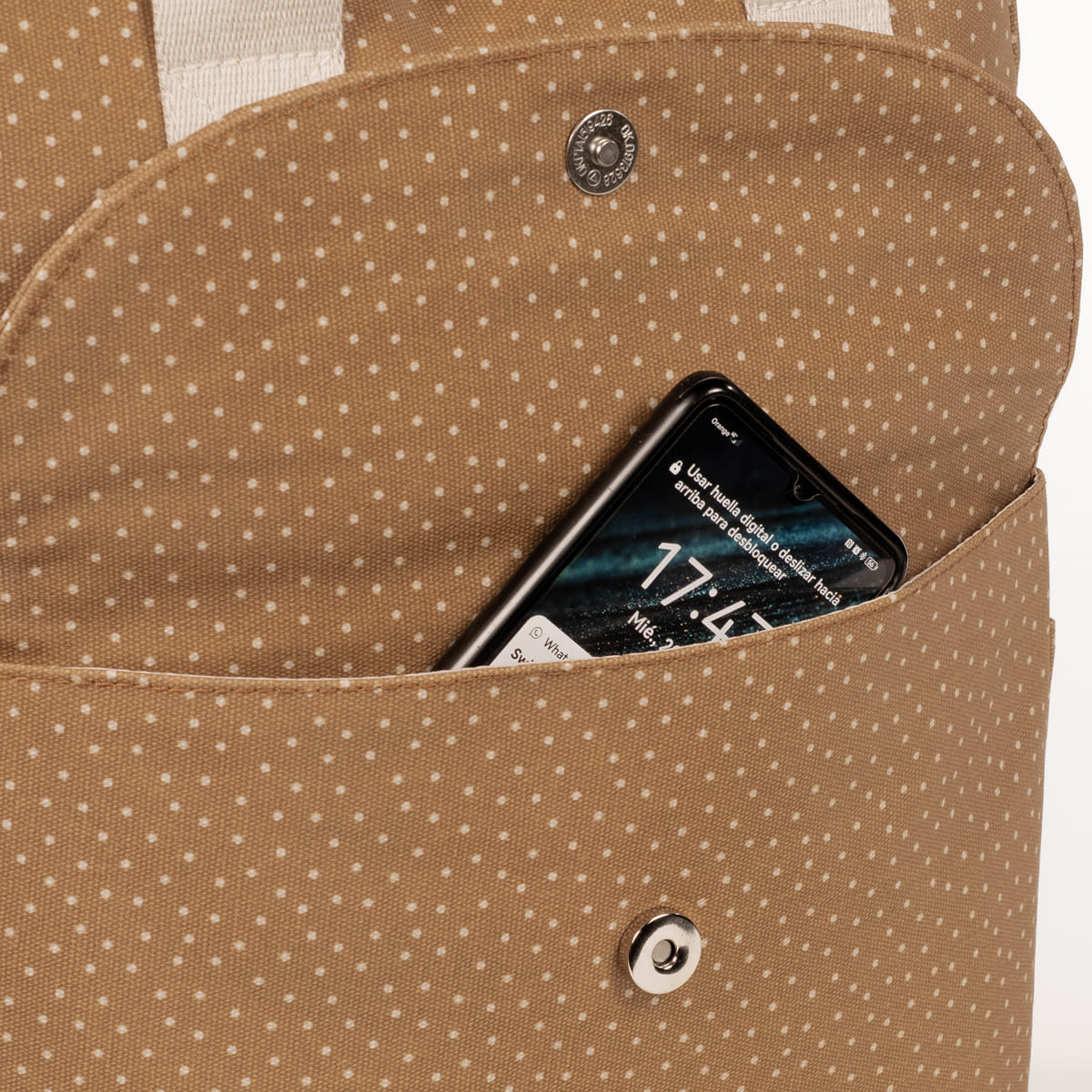 MochilaTopito Poppy Canela Walkingmumn - Imagen 5